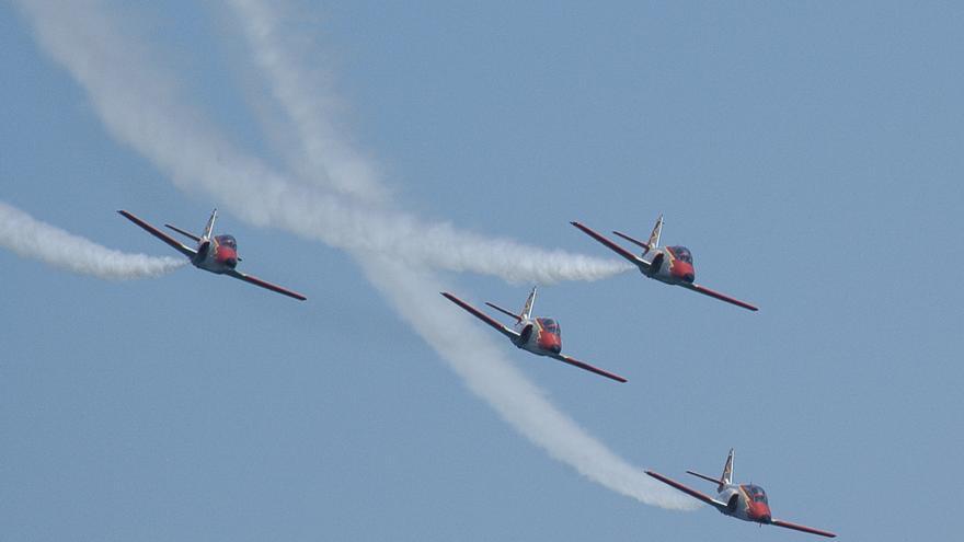 La Patrulla Águila del Ejército del Aire cumple 40 años