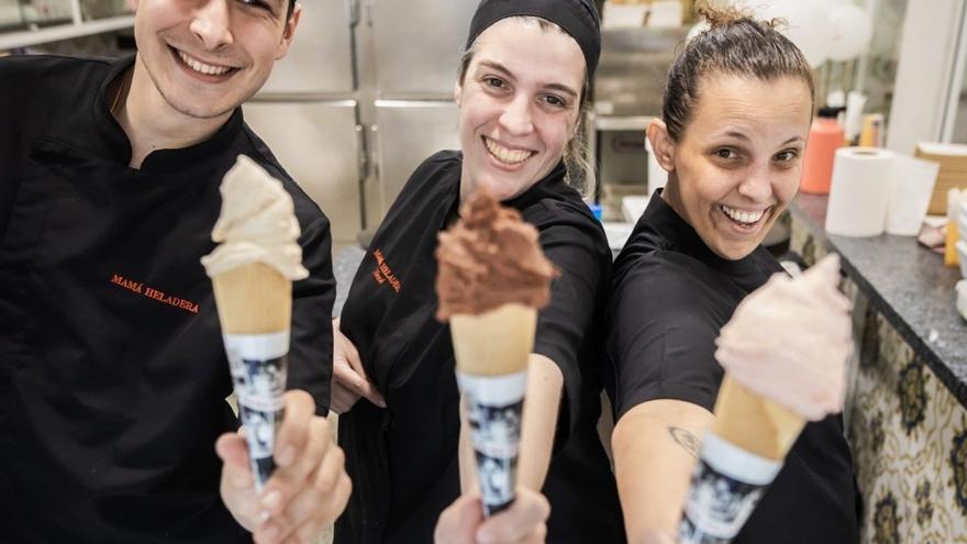 Una heladería de Barcelona crea el sabor ‘Apagón’ en agradecimiento a su clientela