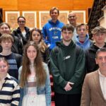 Gijón da la bienvenida a un grupo de estudiantes polacos de intercambio