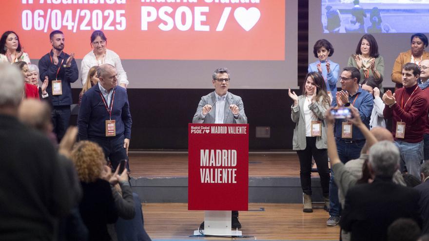 Bolaños pide a Feijóo que rompa con «Santiago Arancel» para defender los intereses de España