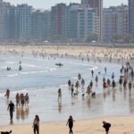 Noche tropical en Asturias: 22 grados a las tres de la madrugada