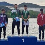 Los riosellanos Pedro García y Lucas Alonso (El Sella), subcampeones en K-2 juniors