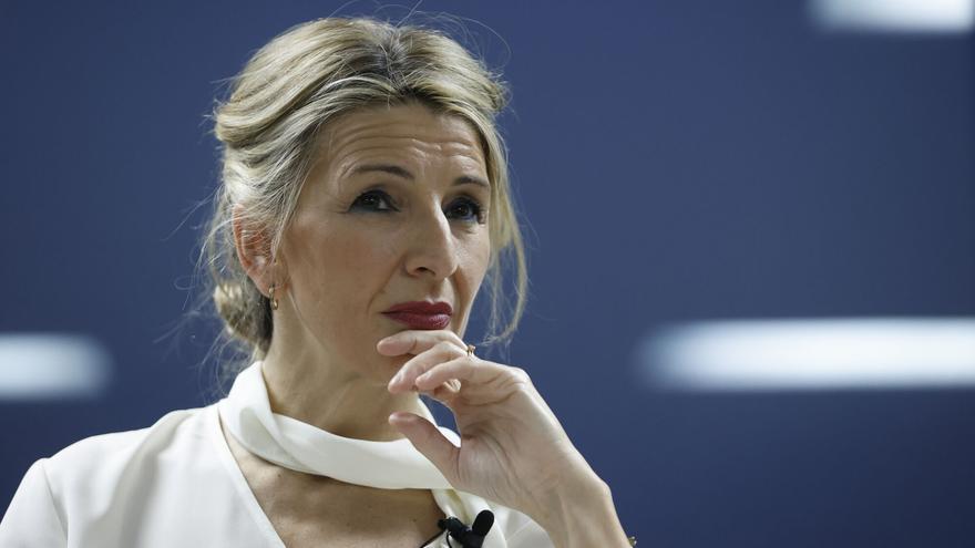 Yolanda Díaz se arroga la cancelación del contrato mientras IU se reivindica y defiende que su golpe en la mesa fue «fundamental»