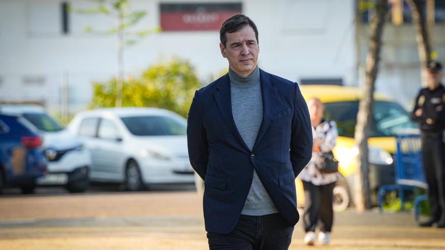 David Sánchez declara en los juzgados de Badajoz