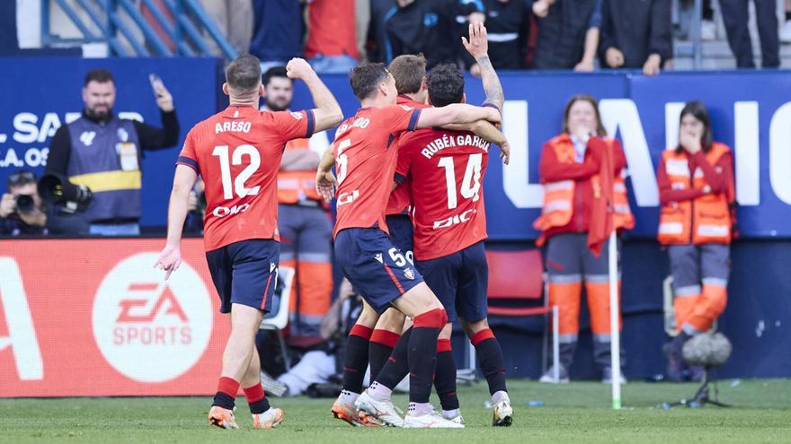 Rubén García prolonga el buen momento de Osasuna y amarga el regreso de Caparrós