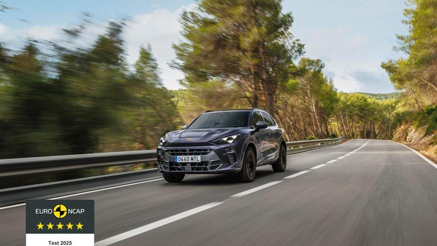 El Cupra Terramar conquista las 5 estrellas Euro NCAP y reafirma el compromiso de la marca con la seguridad