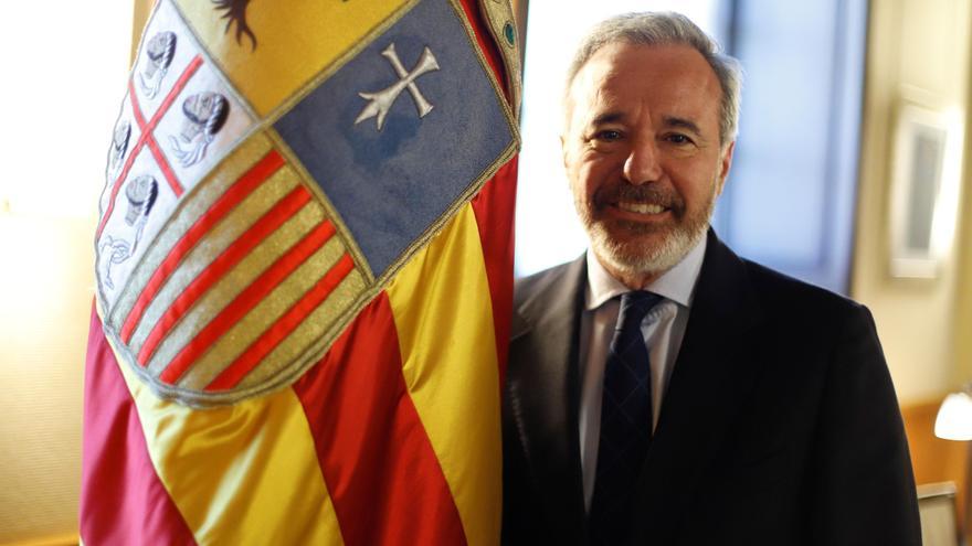 Jorge Azcón: «Es una posibilidad muy real que el Gobierno de Aragón compré suelo en Arcosur para hacer viviendas»