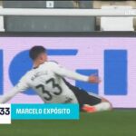 El 1-1 del Burgos en el Burgos 2-2 Cádiz de la jornada 36 de LaLiga Hypermotion