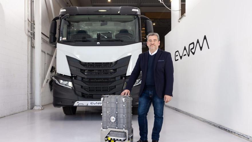 La empresa española Evram lanza su primer camión de hidrógeno