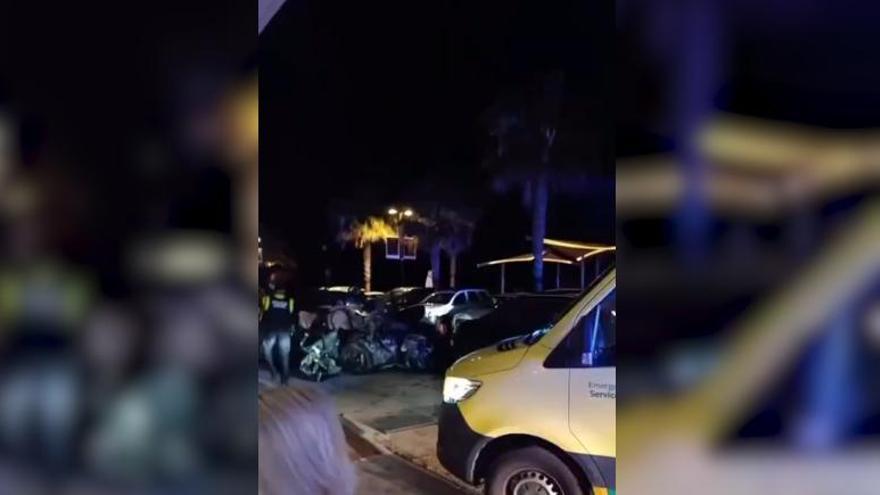 Detenida la conductora del coche que dejó dos muertos en el accidente de Fuengirola