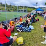 Pasión por el rugby en Grado: las imágenes de ambiente del seven que deja este viernes