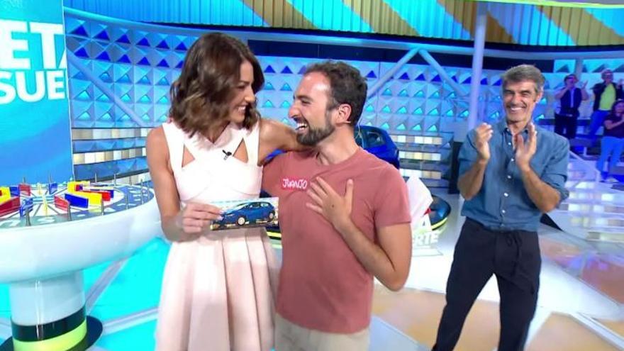 Bombazo por el premio que se llevó este concursante en la Ruleta de la Suerte de Antena 3