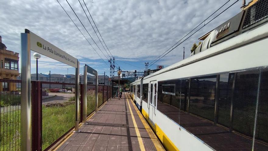 El tren de Gijón a Laviana tendrá más servicios: los viajes semidirectos que ahorran 27 minutos se unirán a los ya existentes