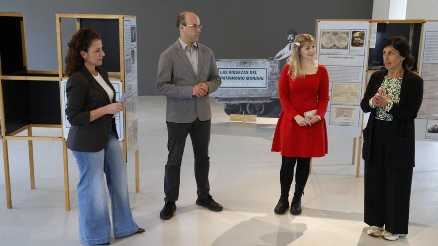 VÍDEO: Minuto de silencio durante la exposición de la mina de Arnao