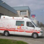 Concentración en el Aeropuerto contra la supresión de la ambulancia