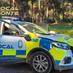 Una peligrosa persecución en Huelva termina con un detenido presuntamente implicado en un caso de violencia de género