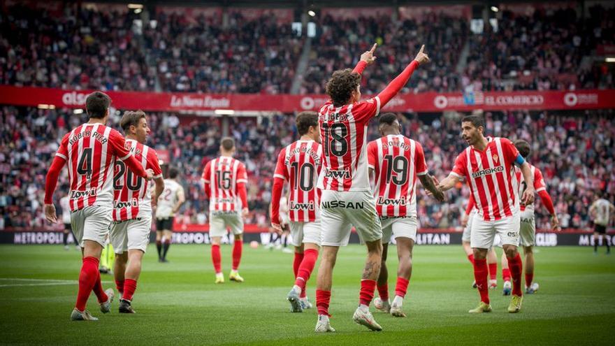 El estirón perfecto del Sporting: de dos a ocho (y un detalle) del descenso en quince días