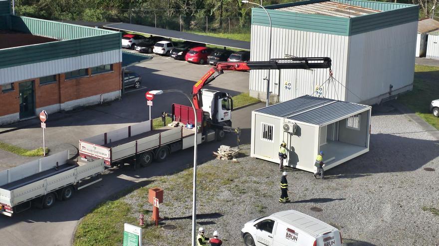 Arrancan las obras para convertir la térmica de La Pereda a la biomasa
