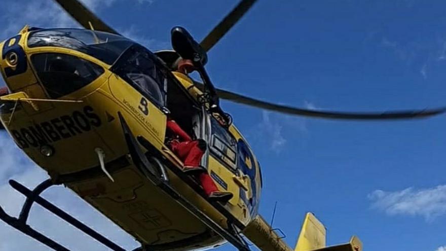 Rescatada una mujer tras lesionarse mientras hacía una ruta por el Pico Boru, en Cabrales