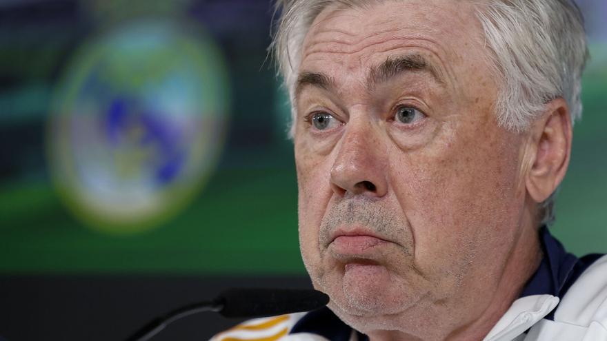 La receta de Ancelotti para remontar ante el Arsenal: «Jugaremos con cabeza, corazón y cojones»