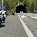 «Cazados» dos conductores a casi 200 km/h por un túnel de Mieres con solo unos segundos de diferencia