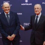 Florentino planta a Laporta y Louzán en la cena oficial de la final de la Copa del Rey