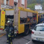 Dos personas intoxicadas y tres gatos muertos: el balance de un incendio en Riosa