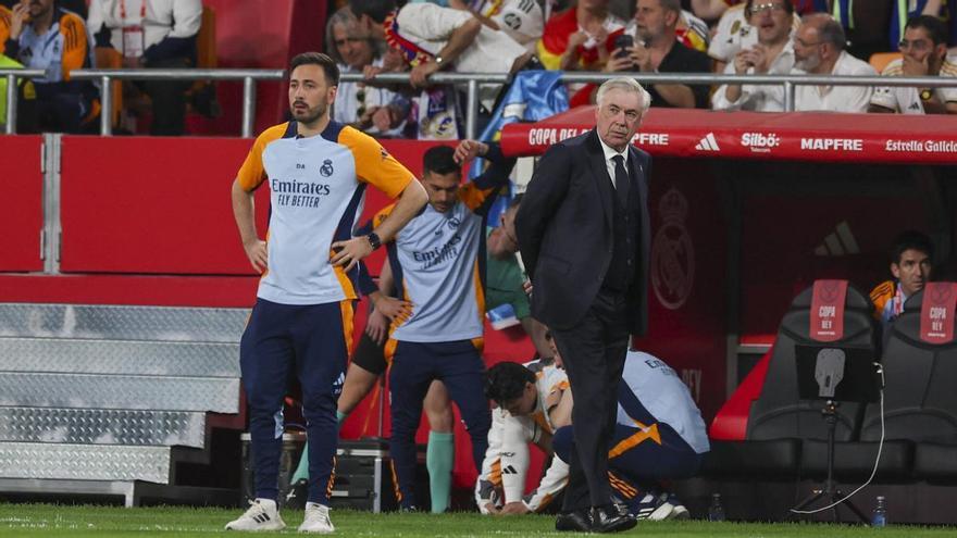 Ancelotti: «Nos ha faltado muy poco levantar la Copa»