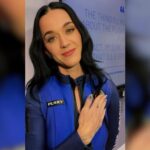 Katy Perry emocionada, minutos antes de viajar al espacio: «Es histórico, la primera vez que solo viajan mujeres al espacio»