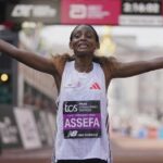 Sabastian Sawe y Tigst Assefa dominan con autoridad el maratón de Londres