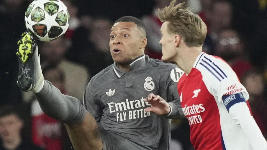Champions League: Arsenal – Real Madrid, en imágenes