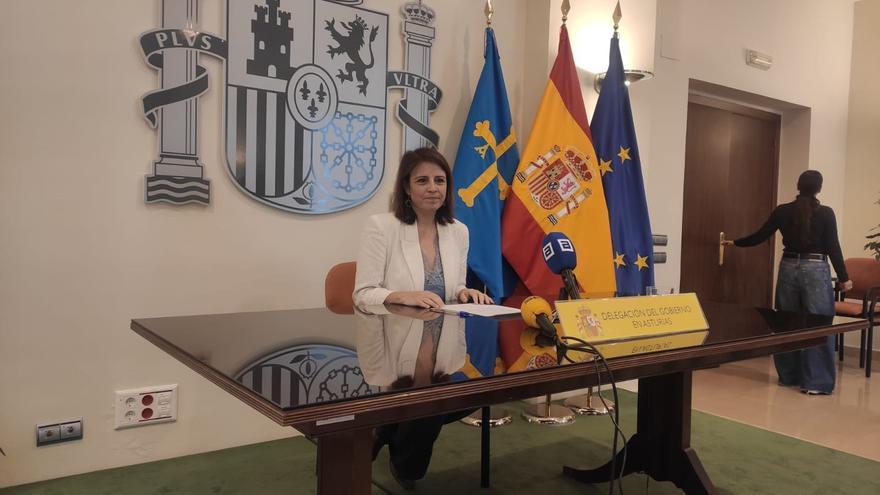 Adriana Lastra, taxativa sobre el cierre del puente de Ribadesella: «No hay alternativa»