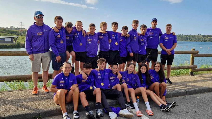 El Sella y Los Rápidos, únicos representantes del Oriente en el Campeonato de España Jóvenes Promesas de piragüismo