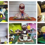 Los escaparates de Grado en Pascua, en imágenes