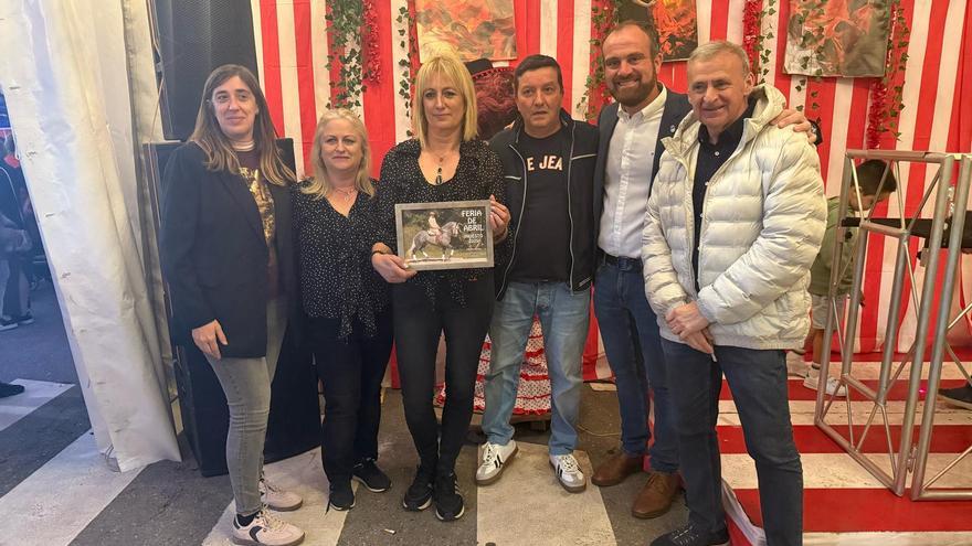 La Deportiva Piloñesa gana el concurso de casetas de la Feria de abril de Infiesto