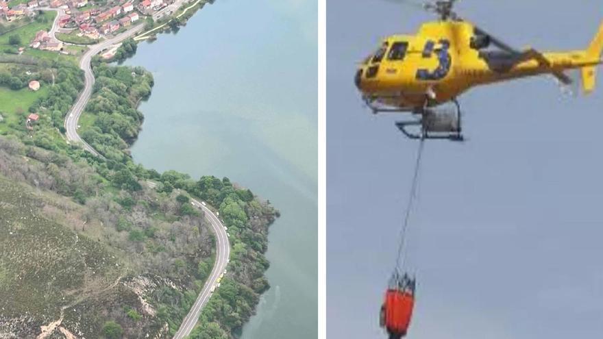 El piloto del helicóptero no vio la línea eléctrica, sin señalizar sobre Tanes