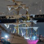 Así es el «Cuauhtémoc», el singular barco mexicano del choque mortal con el puente de Brooklyn: visitó Gijón en 2023