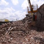 En imágenes: Las obras de la muralla de Avilés avanzan