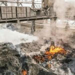 Descubren que los residuos industriales generan rocas artificiales en el medio natural