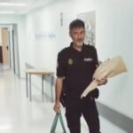Un policía nacional español con un tumor cerebral lanza un mensaje que conmociona al mundo