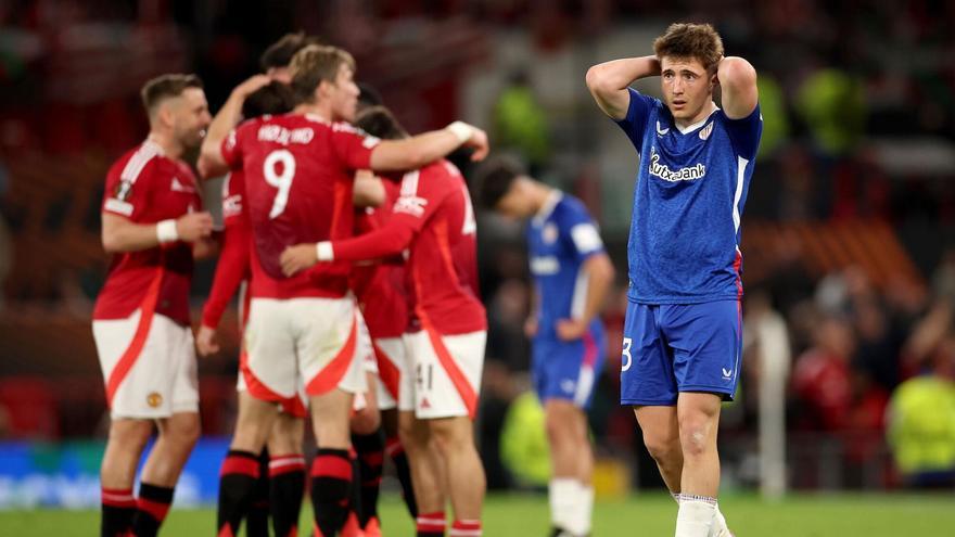 Al Athletic se le escapa el sueño de la Europa League en Old Trafford