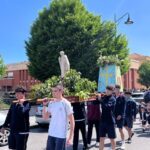 El colegio Virgen Mediadora Dominicas de Gijón clausura las fiestas por el Padre Coll (en imágenes)