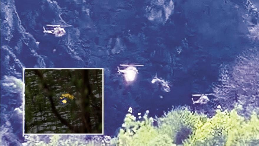 Milagro en el accidente de helicóptero del embalse de Tanes: el sonido de un «bombazu» y la emoción de ver que el superviviente «venía nadando»