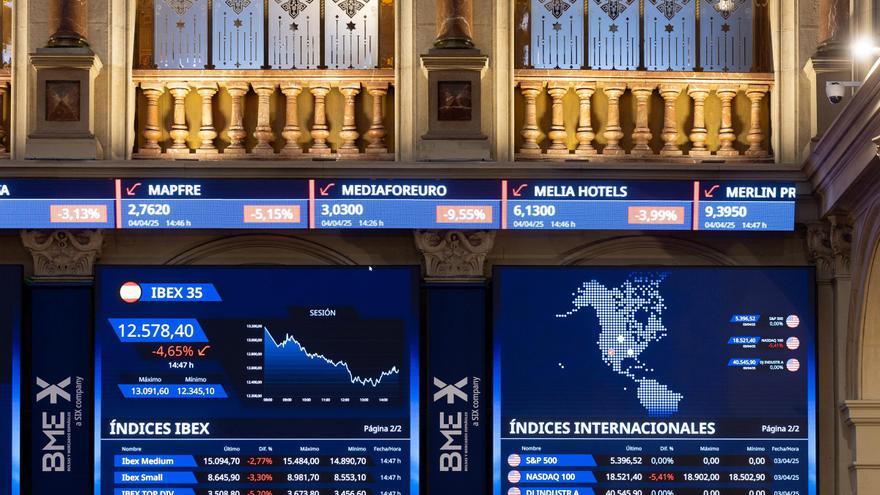 El Ibex 35 abre al alza y pendiente de las negociaciones arancelarias entre EEUU y China