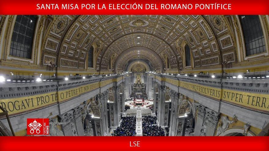 El cardenal Re pide «unidad» a la Iglesia en la misa de apertura del cónclave