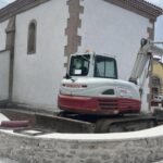 La nueva plaza de San Esteban del Mar, ya sin muro, despeja la obra de Palafox