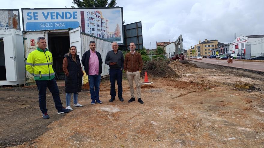 La renovación del acceso norte a Lugones con el nuevo vial estará lista en otoño