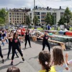 La Jornada en Familia mueve multitudes en Lugo de Llanera: «Nos lo pasamos en grande»