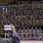 600 personas para una imagen histórica: así se hizo la foto de familia del Alimerka Oviedo Baloncesto