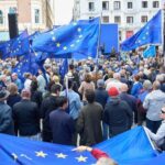 Miles de personas se reúnen en la concentración por Europa en Madrid